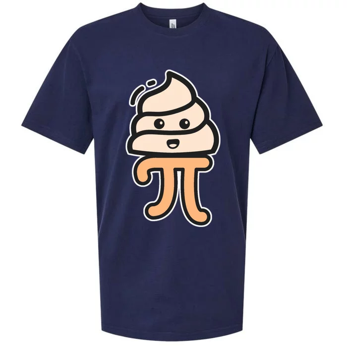 Funny Kawaii Anime Japanese Coconut Cream Pie Gift Pi Day 3 14 Gift Sueded Cloud Jersey T-Shirt