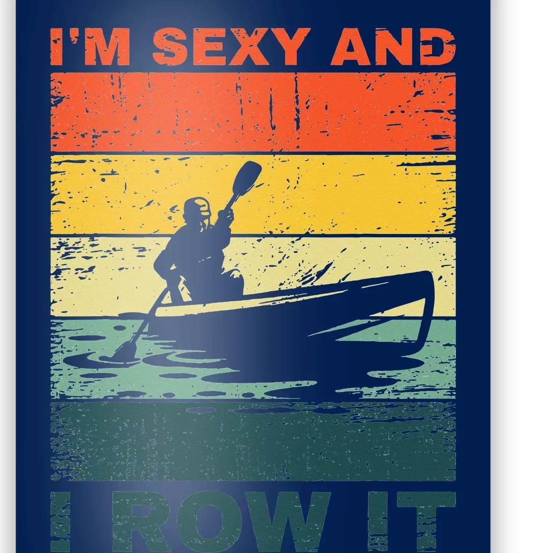 Funny Kayak Art For   Kayak Fishing Poster