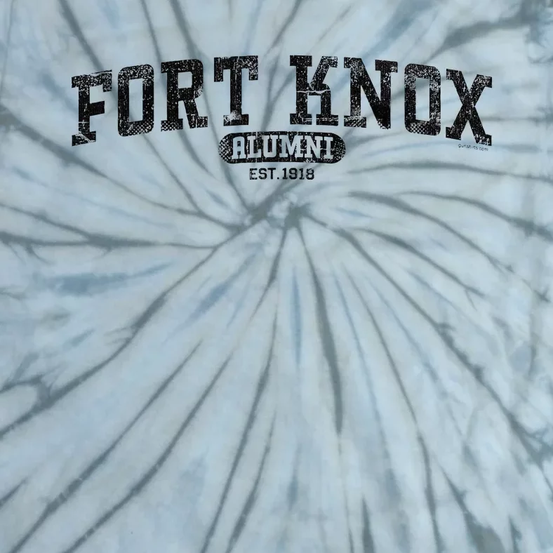 Fort Knox Alumni Retro Army Base Kentucky Tie-Dye T-Shirt