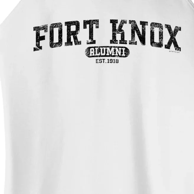 Fort Knox Alumni Retro Army Base Kentucky Women’s Perfect Tri Rocker Tank