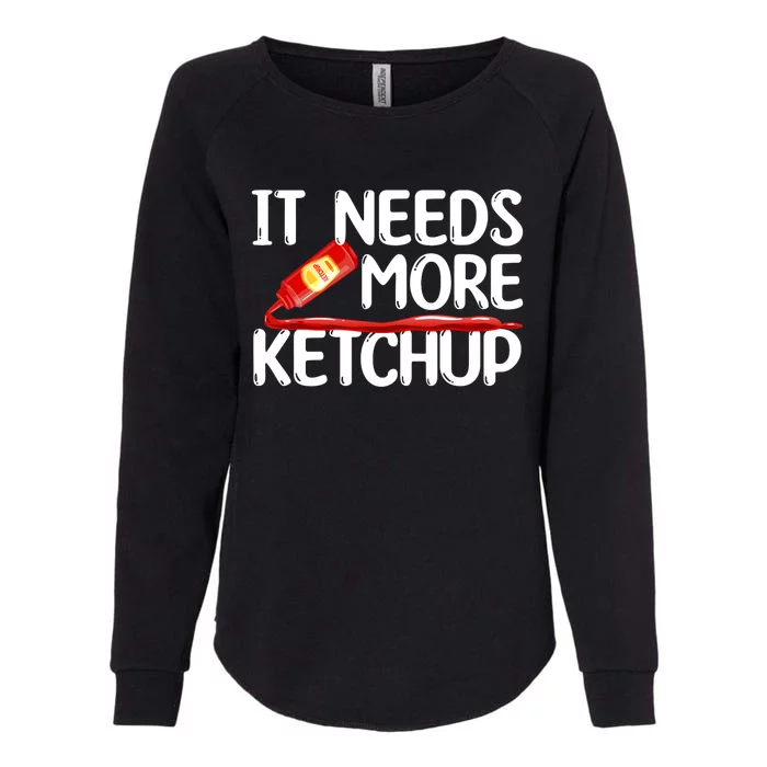 Funny Ketchup Art For Men Women Kids Catsup Condiment Lovers Womens California Wash Sweatshirt