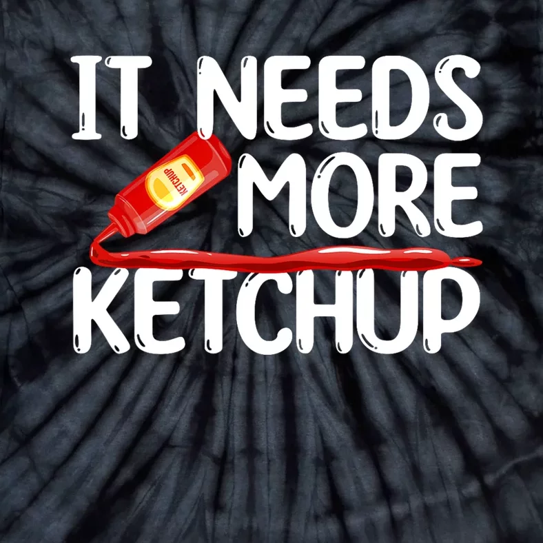 Funny Ketchup Art For Men Women Kids Catsup Condiment Lovers Tie-Dye T-Shirt