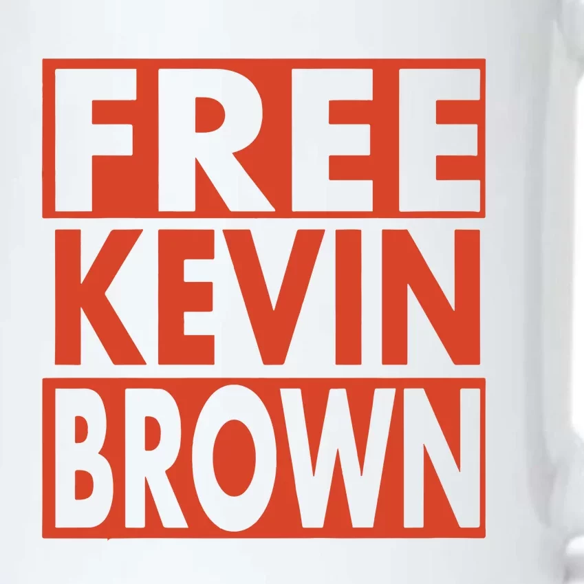 Free Kevin Brown Black Color Changing Mug