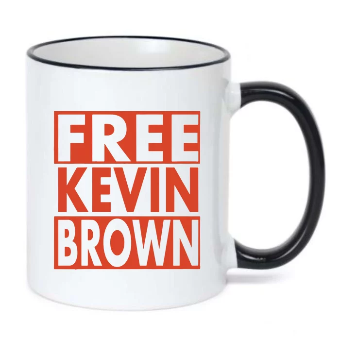 Free Kevin Brown Black Color Changing Mug