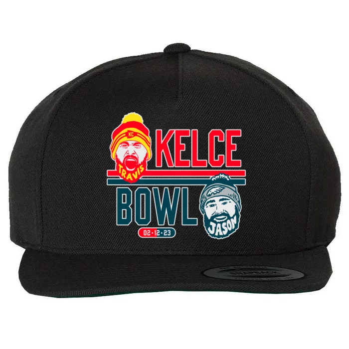 Funny Kelce Bowl Arizona Wool Snapback Cap