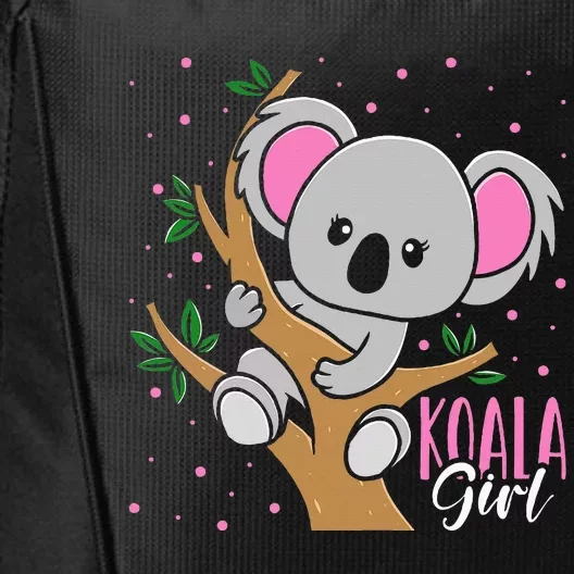 Funny Koala Bear Girl birthday City Backpack