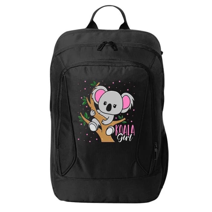 Funny Koala Bear Girl birthday City Backpack