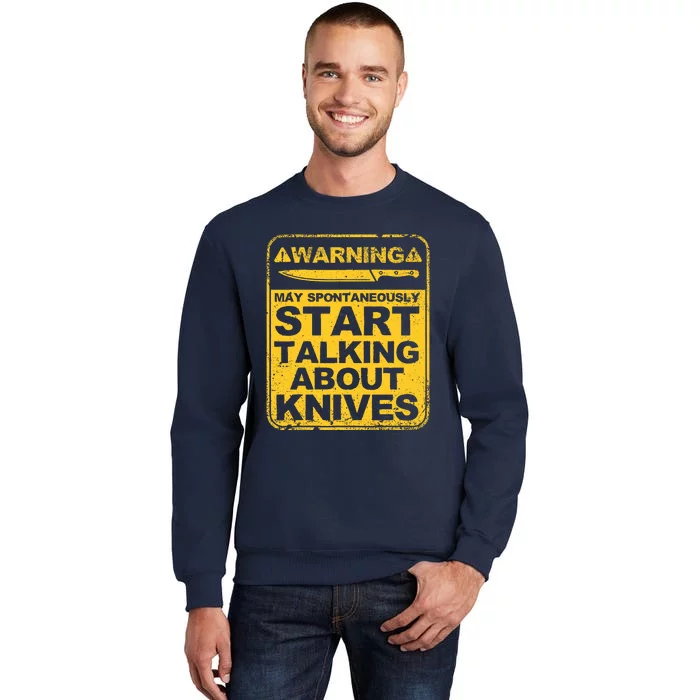 Funny Knife Collector Design Knife Lovers Butchers Sweatshirt