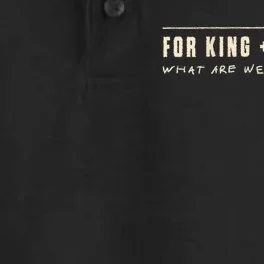 For King & Country What Are We Waiting For? Dry Zone Grid Performance Polo