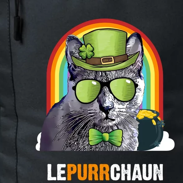 Funny Korat Cat Lepurrchaun St Patricks Day Gift Daily Commute Backpack