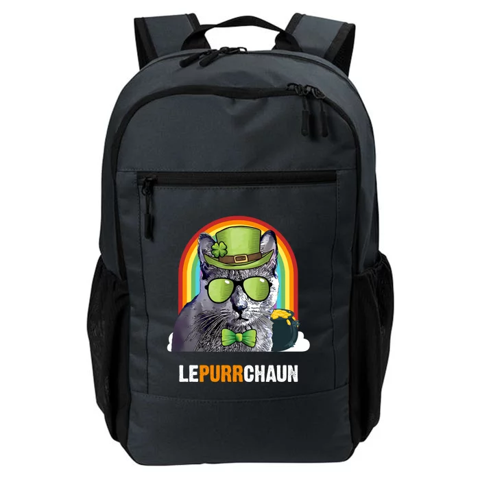 Funny Korat Cat Lepurrchaun St Patricks Day Gift Daily Commute Backpack