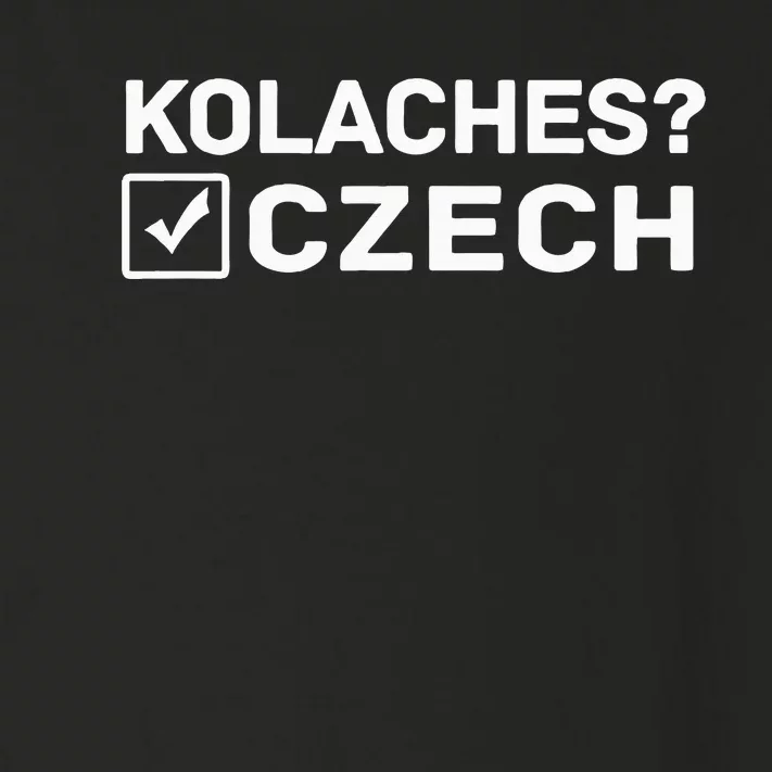 Funny Kolaches Czech Toddler Long Sleeve Shirt