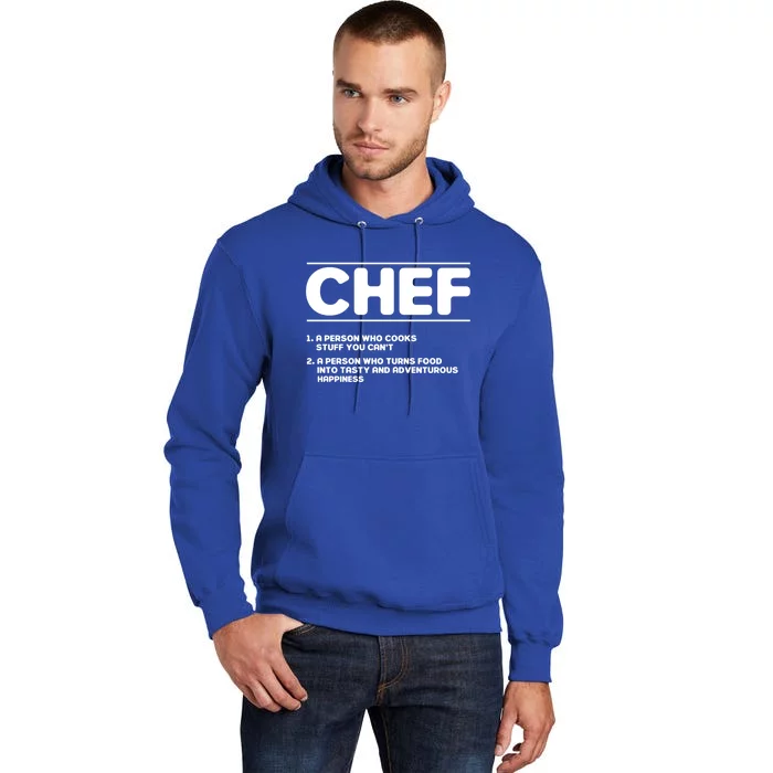 Funny Kitchen Chef Definition Gift Tall Hoodie