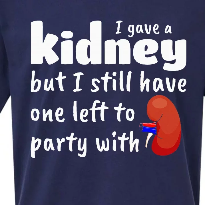 Funny Kidney Donor Kidney Transplant Sueded Cloud Jersey T-Shirt