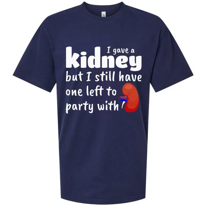 Funny Kidney Donor Kidney Transplant Sueded Cloud Jersey T-Shirt