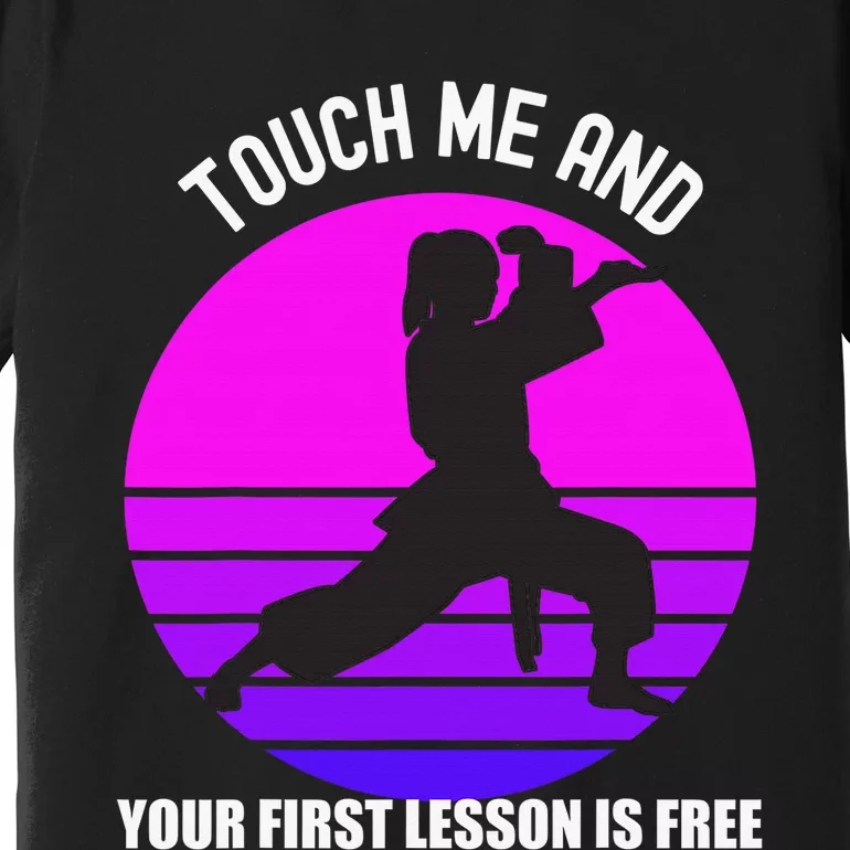 Funny Karate Design For  Karate Martial Arts Premium T-Shirt