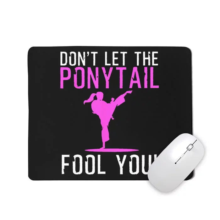 Funny Karate Design For  Karate Kick Martial Art Mousepad