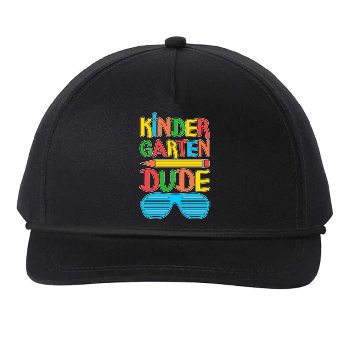 Funny Kindergarten Dude Snapback Five-Panel Rope Hat