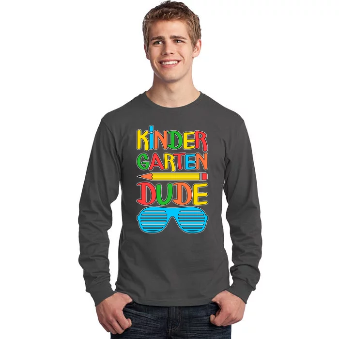 Funny Kindergarten Dude Tall Long Sleeve T-Shirt