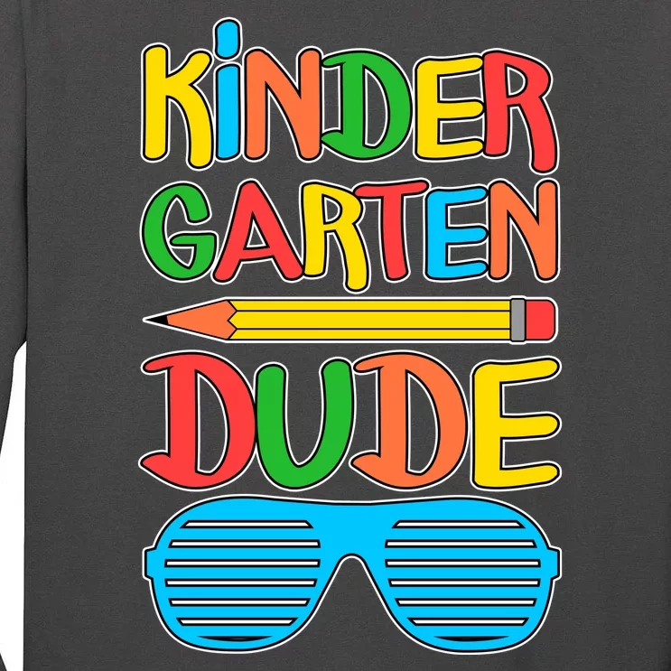 Funny Kindergarten Dude Tall Long Sleeve T-Shirt