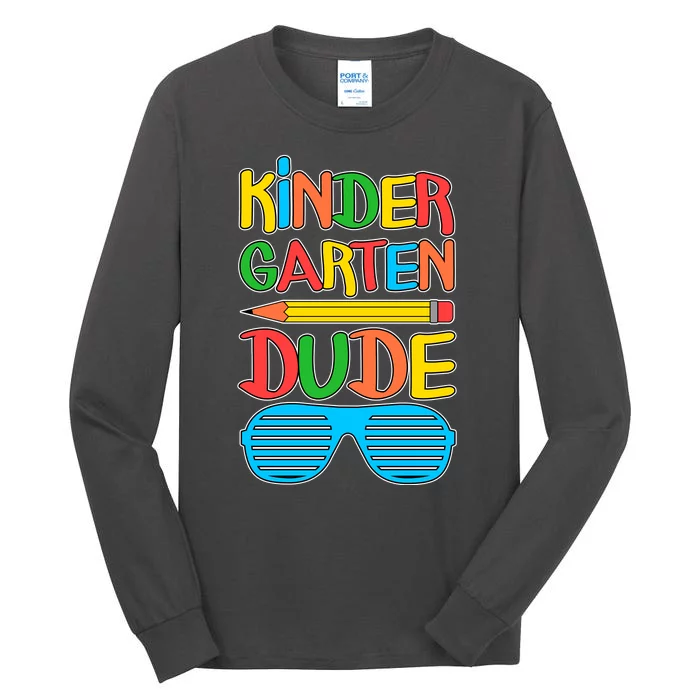 Funny Kindergarten Dude Tall Long Sleeve T-Shirt