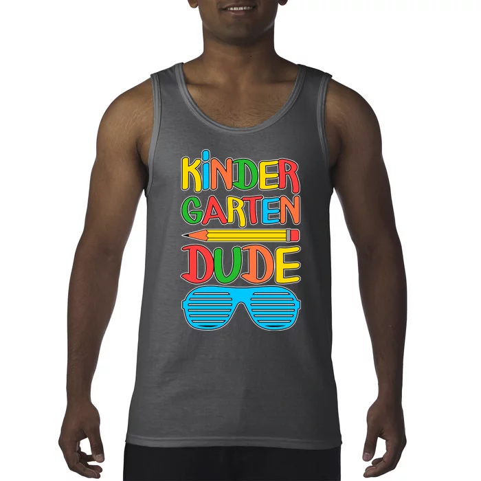 Funny Kindergarten Dude Tank Top