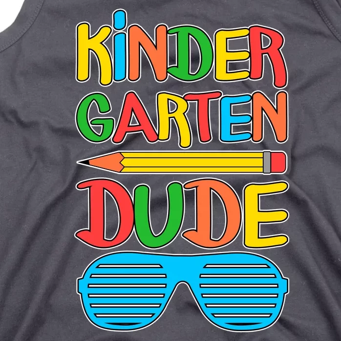 Funny Kindergarten Dude Tank Top