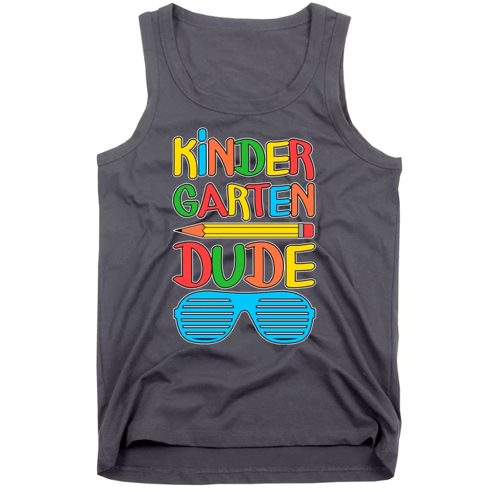 Funny Kindergarten Dude Tank Top