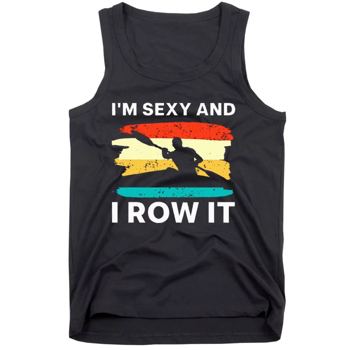 Funny Kayak Design Kayaker Boat Kayak Lover Tank Top