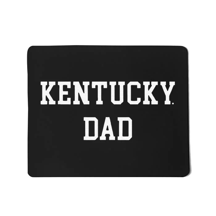 Funny Kentucky Dad Fan Basketball Big Blue Madness Mousepad