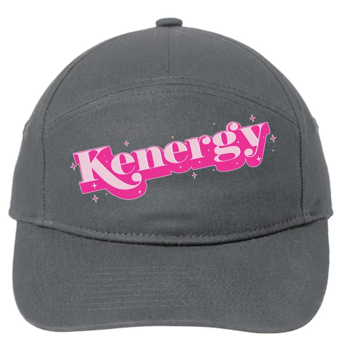 Funny Kenergy Energy Logo 7-Panel Snapback Hat