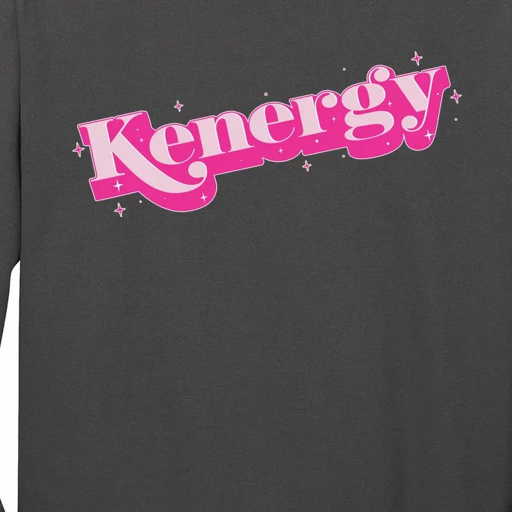 Funny Kenergy Energy Logo Tall Long Sleeve T-Shirt