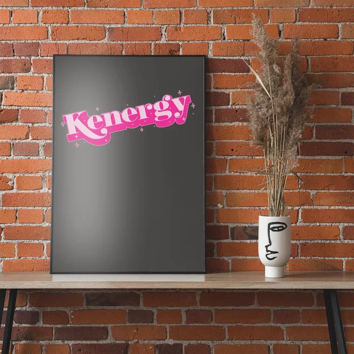 Funny Kenergy Energy Logo Poster