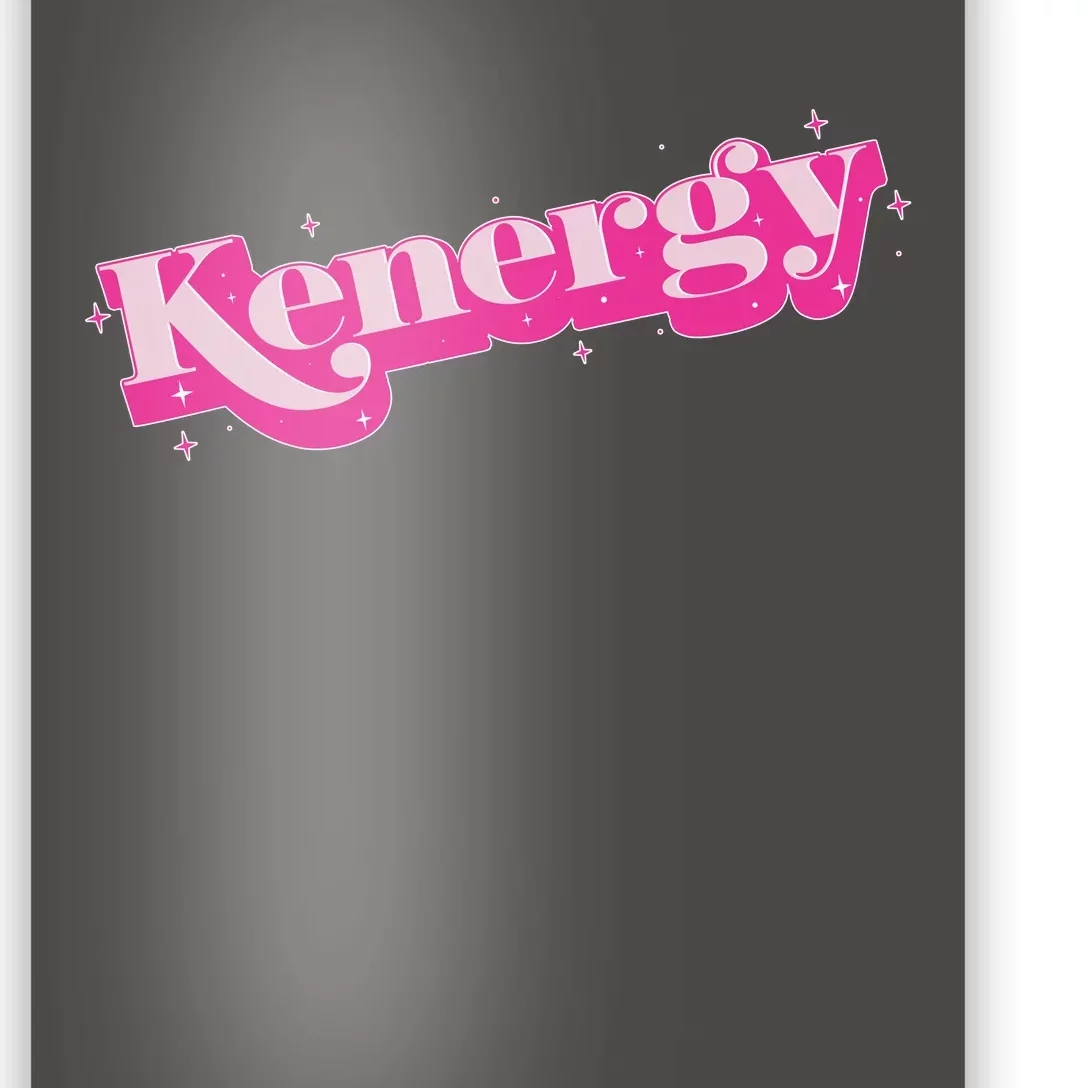 Funny Kenergy Energy Logo Poster