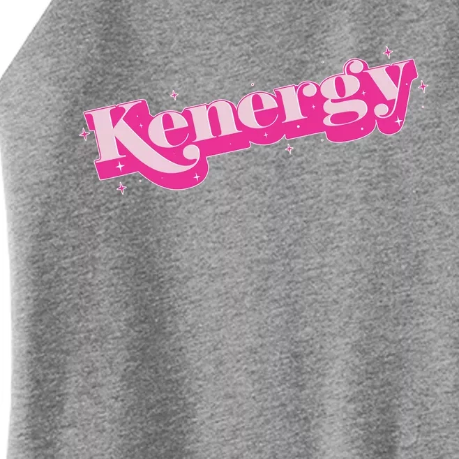 Funny Kenergy Energy Logo Women’s Perfect Tri Rocker Tank