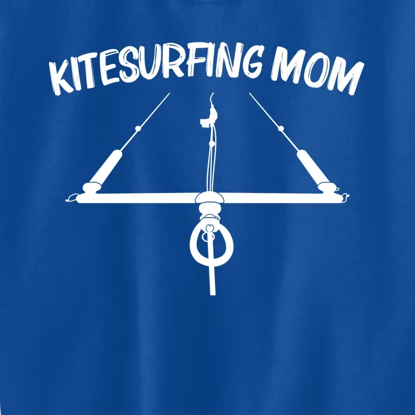 Funny Kitesurfing For Mom Mother Kiteboarding Kite Surfing Gift Kids Sweatshirt