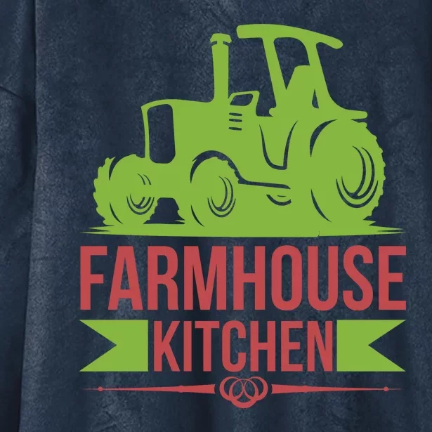 Farmhouse Kitchen Hooded Wearable Blanket