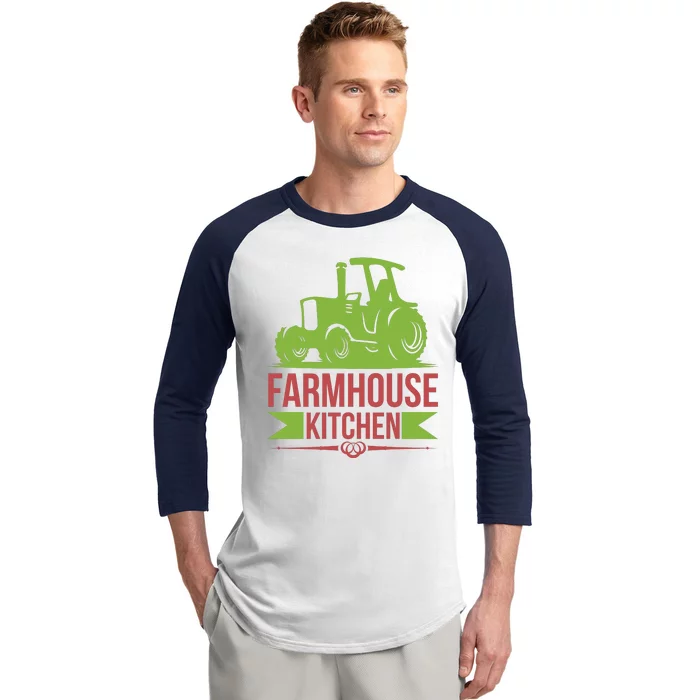 Farmhouse Kitchen Baseball Sleeve Shirt