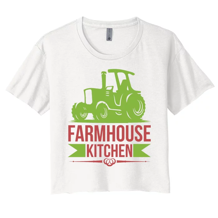 Farmhouse Kitchen Women's Crop Top Tee