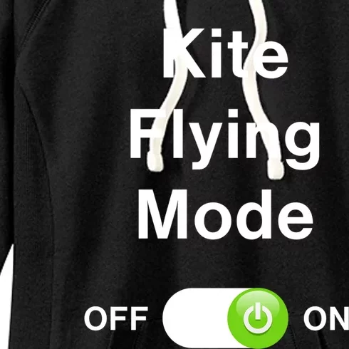 Funny Kite Flying Mode Gift Women's Fleece Hoodie