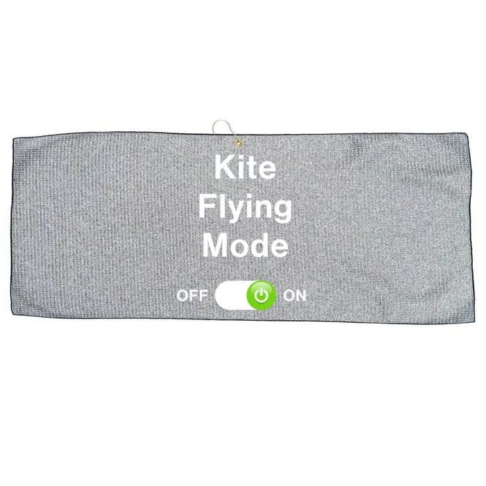 Funny Kite Flying Mode Gift Large Microfiber Waffle Golf Towel