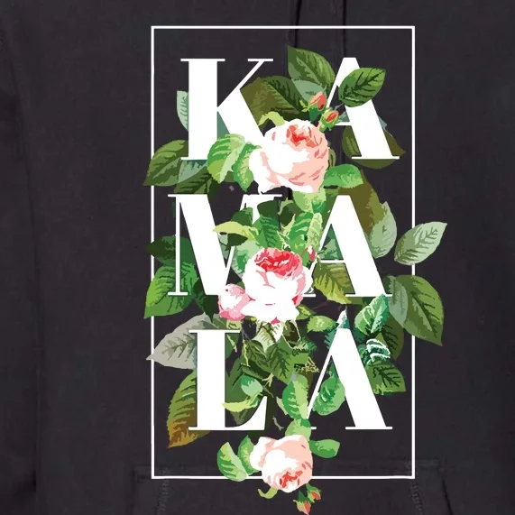 Floral Kamala Premium Hoodie