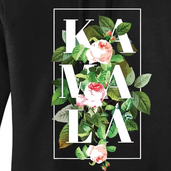 Floral Kamala Women's Pullover Hoodie