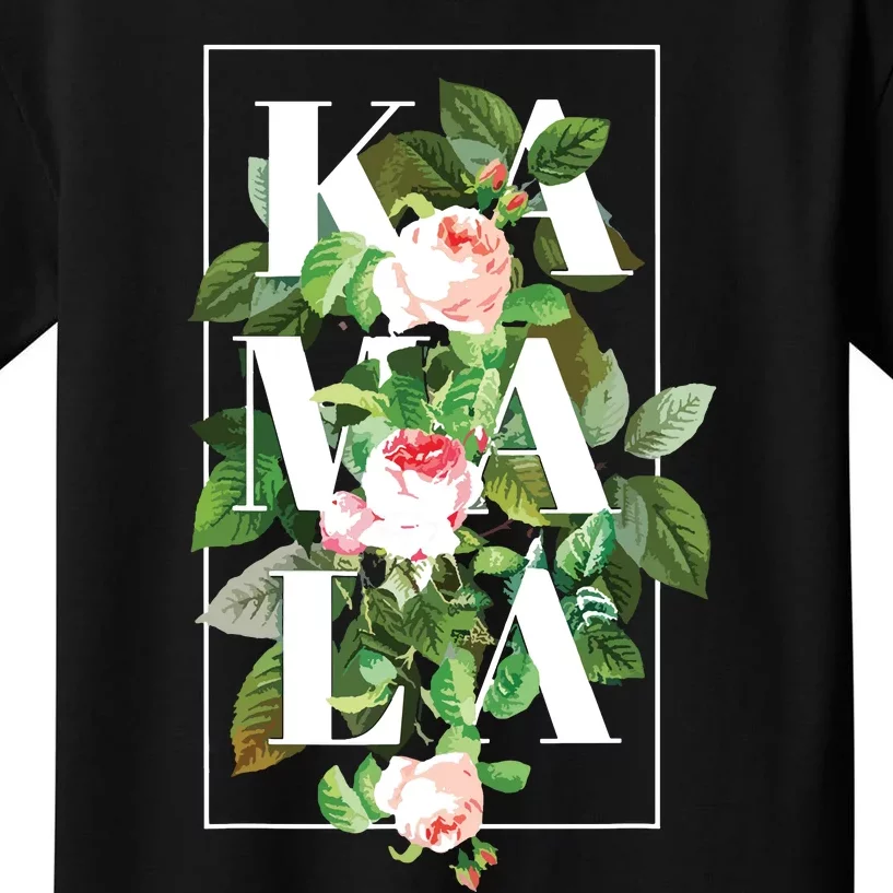 Floral Kamala Kids T-Shirt