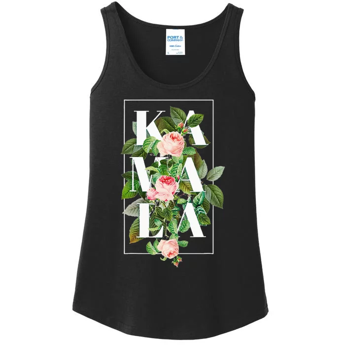 Floral Kamala Ladies Essential Tank