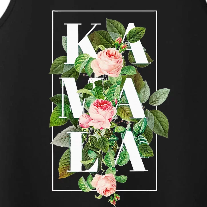 Floral Kamala Performance Tank