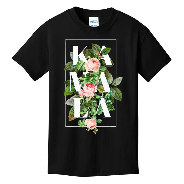 Floral Kamala Kids T-Shirt