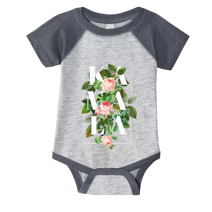 Floral Kamala Infant Baby Jersey Bodysuit