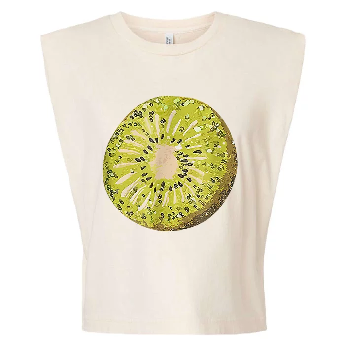 Funny Kiwi Fruit Vacation Beach Kiwi Lovers Garment-Dyed Women's Muscle Tee