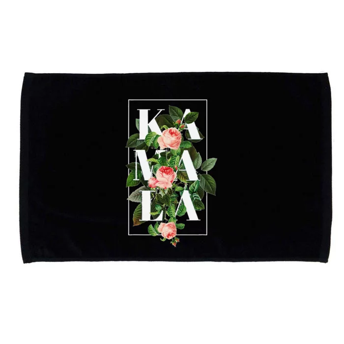 Floral Kamala Microfiber Hand Towel